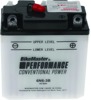 BikeMaster 6N6-3B Conventional Battery 48 CCA - 6N6-3B battery, 48 CCA, conventional type