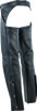 Kuryakyn Plains Leather Chaps Black Small Men's - Medium weight leather chaps, Black, Small, Men's
