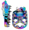 FLO Motorsports Pro Series Footpegs Jet Fuel For Honda CRF/Kawasaki KLX110