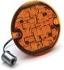 Kuryakyn LED Flat Turn Signal Insert Amber Lens ECE Compliant