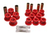 Red Front Leaf Spring Bushing Set Fits 1986-1997 Nissan 720/Hardbody 4WD