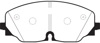 Greenstuff Front Brake Pads - For 2017+ Volkswagen Atlas 2.0L Turbo