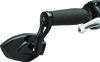 Kuryakyn Phantom Bar End Mirror Gloss Black - Bar end mirror in gloss black finish