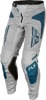 Fly Racing Kinetic Mesh Sym Pants Grey/Blue Size 28 - MX riding pants in Grey/Blue, size 28