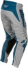 Fly Racing Kinetic Mesh Sym Pants Grey/Blue Size 28 - MX riding pants in Grey/Blue, size 28
