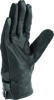 Kuryakyn Pecos Leather Mesh Gloves Black Women's Medium - Women's black leather mesh gloves, size medium