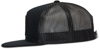Alpinestars Bolt Trucker Hat Black/Black One Size - Black/Black flatbill trucker hat, one size fits most