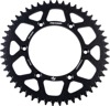 Fire Power Rear Aluminum Sprocket 50T Black - 50 tooth black rear sprocket, aluminum