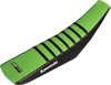 D'Cor Gripper Seat Cover Black/Green Fits Kawasaki KX250F KX450F