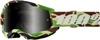 100 Percent Strata 2 Sand Goggles War Camo Smoke Lens - Offroad goggles with smoke lens, War Camo color