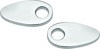 Kuryakyn Fender Strut Plates Chrome - Fender strut plates for select Harley-Davidson