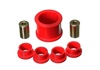 Red Power Steering Rack Bushing Set by Energy Suspension Fits 06-11 Civic Si