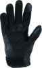 Kuryakyn Laredo Leather Gloves Women's Small Black - Women's leather gloves, size small, black