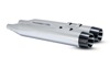 Vance & Hines Blackbird 450 Slip-On Mufflers Chrome For Harley Touring - Slip-on mufflers For Harley-Davidson Touring/CVO