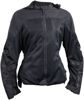 Speed and Strength Starstruck Mesh Jacket Black Womens Small - Women's mesh riding jacket, black, size small