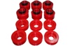 Red Body Mount Set Fits 08-16 Ford F-250/F-350/F-450/F-550 Super Duty