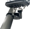 Axia Small Base Adjustable Light Mount Black - Adjustable light mount, small base, black