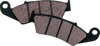 BikeMaster Brake Pads Front Organic For Honda - High-performance front brake pads for Honda