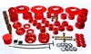Red Hyper-Flex Master Bushing Set Fits 01-05 Chrysler PT Cruiser FWD