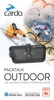 Cardo Packtalk Outdoor Single Black Communication System - Wireless intercom system for outdoor use