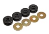 Black Spring Cushions Rear Leaf Spring Bushing Set Fits 84-96 Chevy Corvette
