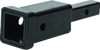 QuadBoss Hitch Adapter 1 1/4in to 2in Black Powder-Coated Finish