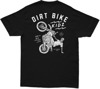 DBK 12 O'Clock Tee Black X-Large Short Sleeve Shirt - Black short sleeve shirt, size XL