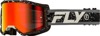 Fly Racing Zone Goggles Black/Grey Red Mirror/Smoke Lens - Premium goggles with Red Mirror/Smoke lens