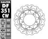 Floating Wave Front Brake Rotor - Fits various Suzuki DL, GSF, GSR, and GSX models.
