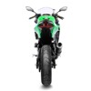 GP Corsa Carbon Fiber Slip On Exhaust Muffler - For 18-23 Kawasaki Ninja 400 & Z400