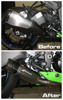 Graves Titanium Slip-On Exhaust w/ Link Pipe For 09-25 Kawasaki ZX6R