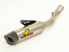 Graves Titanium 3/4 Slip On Exhaust Silver Fits 19-21 Aprilia RSV4 Factory