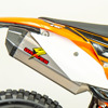 Titanium Diamond Slip On Exhaust - For 07-16 KTM/HUS 250-500 Titanium Diamond Slip On Exhaust - For 07-16 KTM/HUS 250-500