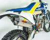 Titanium Diamond Slip On Exhaust - Husqvarna/KTM