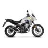 LV-10 Carbon Fiber Slip On Exhaust - For 19-23 Honda CB500F/X CBR500R