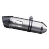 LV One Evo Stainless Steel Slip On Exhaust Muffler - For 09-16 BMW F800R & 13-16 F800GT