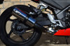 Polished Slip On Exhaust - For 15-23 Honda CBR300R CB300F