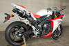 Carbon Fiber Dual Slip On Exhaust - For 09-14 Yamaha R1
