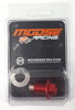 Moose Red Magnetic Drain Plug M12x1.5 x 22mm w/ Washer