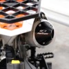 Side Shooter Exhaust Nozzle Black for PMB/Fastway 3-Bolt End Caps