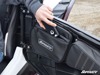 SuperATV Heavy Duty Front Door Bags For Polaris RZR