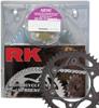 QA 520MXZ4-114 Chain 14/50 Black Aluminum Sprocket Kit - RK Excel Chain & Sprocket Kit