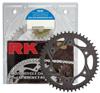 530GXW-114 Chain 18/43 Black Aluminum Sprocket Kit - For Gen. 2 Suzuki Hayabusa