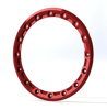 Bullite Beadlock Ring 15 Inch Red - 15 inch red beadlock ring for Bullite wheels