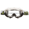 Ariete MX 07 Line Kids Goggles Black White - Black White kids goggles with clear lens
