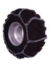 Eagle Plows V-Bar Tire Chains 56in x 17in 4-Link Pair - Aggressive V-bar chains, 56x17in, 4-link, pair