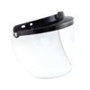 Echo 3-Snap Flip Shield Clear Face Shield Universal Fit - Clear 3-snap flip shield for open face helmets