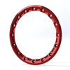 Bullite 14 Inch Beadlock Ring Red - Beadlock ring for 14 inch Bullite wheels, red