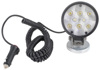 Wesbar Round Auxiliary LED Work Light with Magnetic Base, 12V - LED work light with magnetic base and 19ft cord