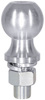 Buyers Trailer Hitch Ball Chrome 2-5/16in 1in Riser 7000 lb - Chrome 2-5/16in hitch ball with 1in riser, 7000 lb